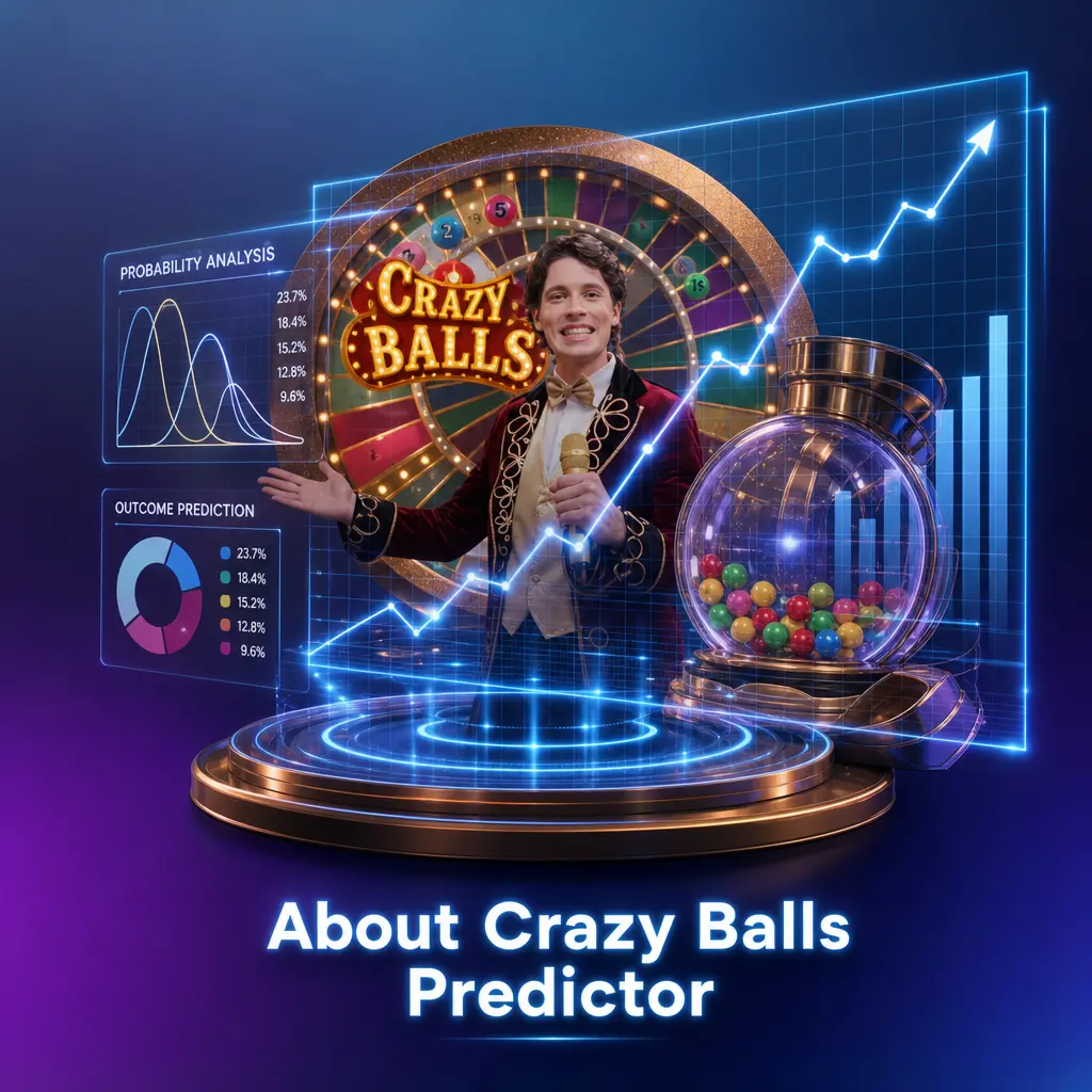 Crazy Balls Predictor app analyzing round data