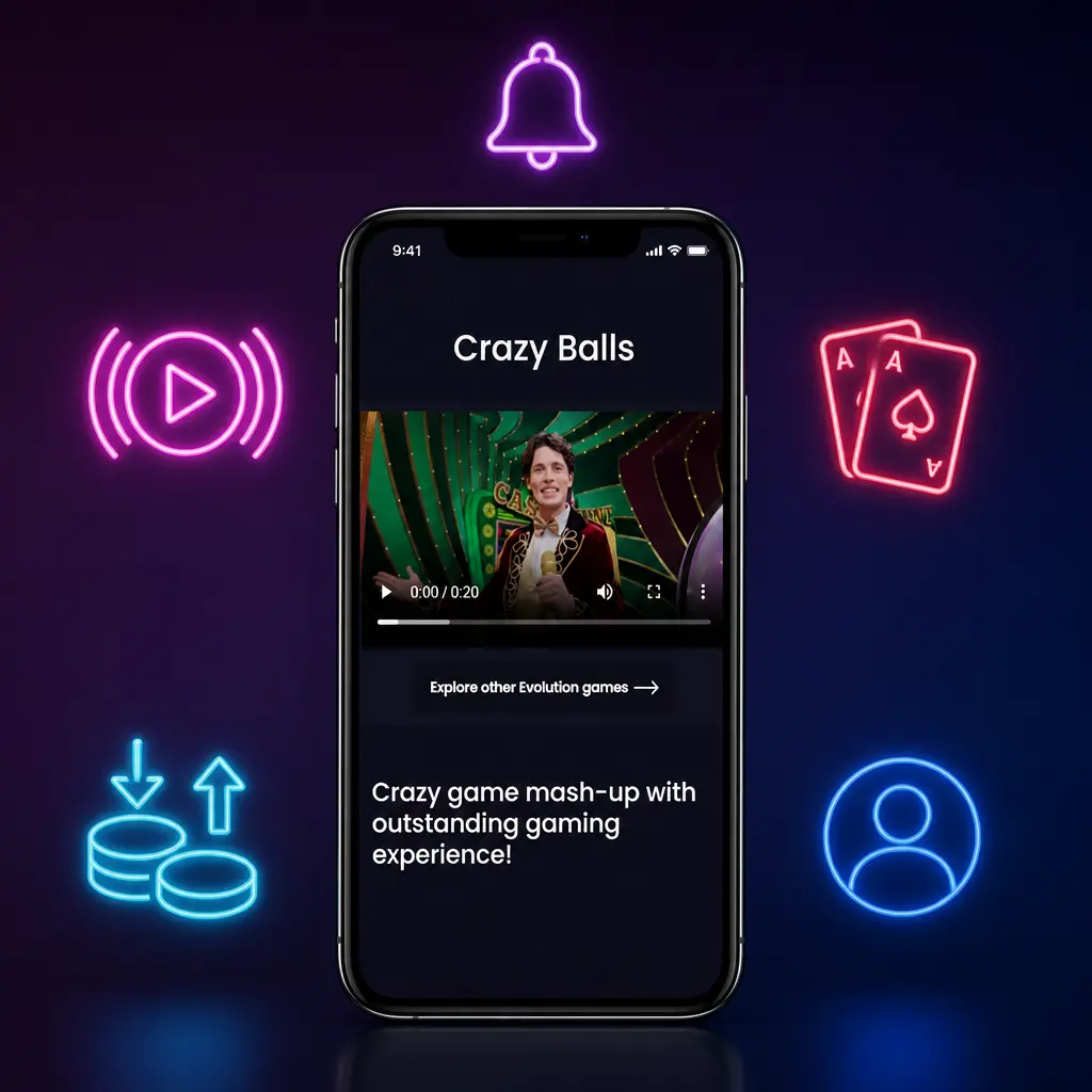Players following Crazy Balls game signals together