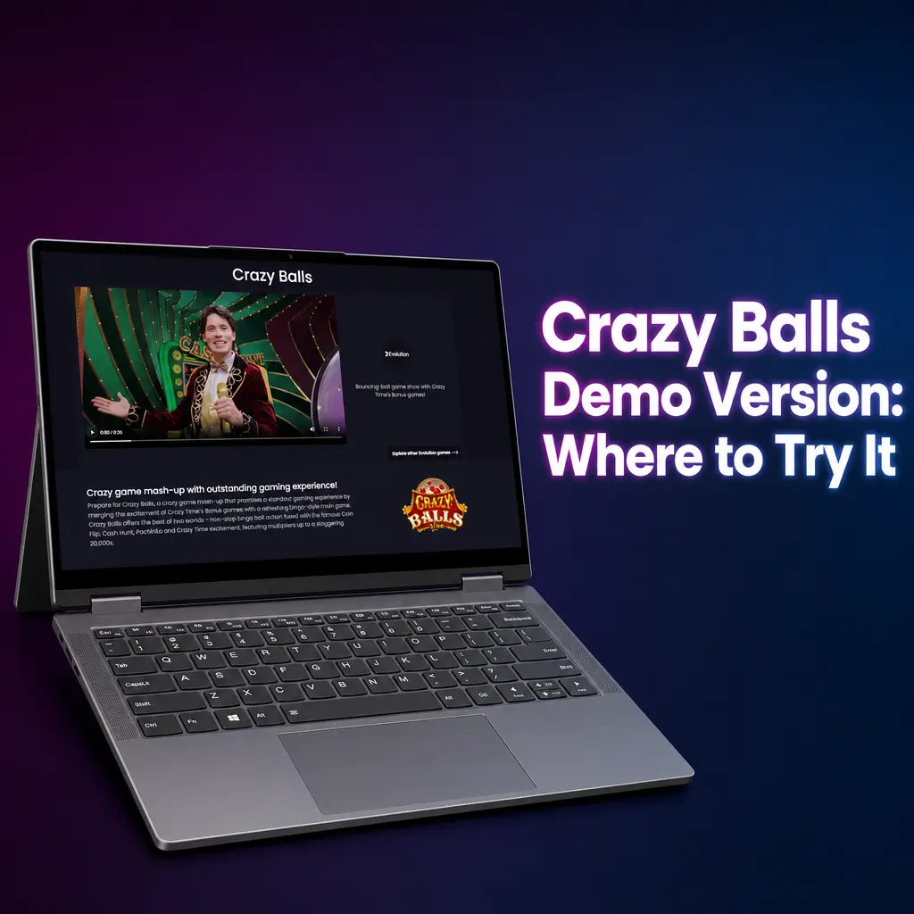 Crazy Balls demo gameplay screen