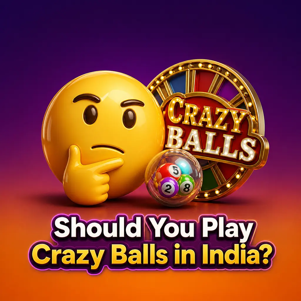 Crazy Balls game interface on a mobile screen