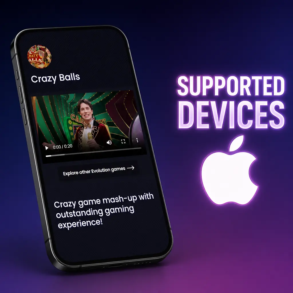 Apple devices compatible with the app